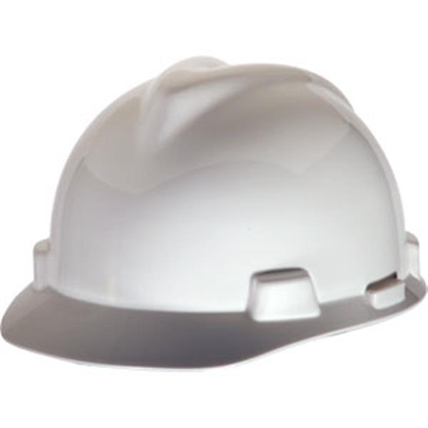 Womens MSA Small Hard Hats White Ratchet Suspension